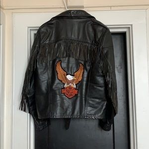 Vintage Harley Davidson leather jacket